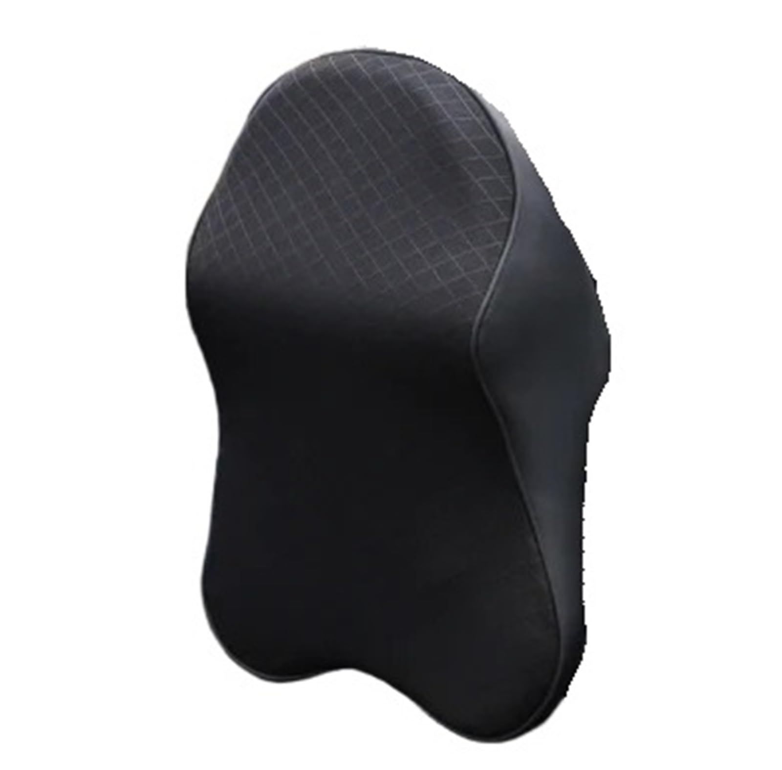Headrest For Car Seat Almohada de espuma viscoelástica 3D para aliviar el dolor cabeza y cuello,almohada transpirable(Black)