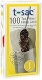 Tea Filter Bags, Disposable Tea Infuser, Size 1, Set of 100 Filters - from Magic Teafit