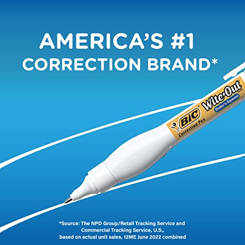 Bic WOSQP11-WHI Wite-Out Brand Shake 'N Squeeze Correction Pen thumb #7