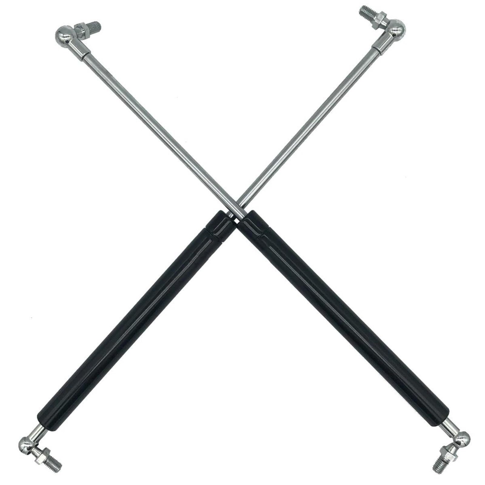 Tige de support télescopique Vérins De Capot Avant Universels 300-600 Mm 200N 2X Pour Voiture, Coffre Arrière, Hayon, Amortisseur, Ressort À Gaz