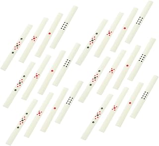 Milisten 88PCS Mahjong Accessories Chinese Mahjong Sticks Betting Tools for Board Games for Family Gatherings Social Event...