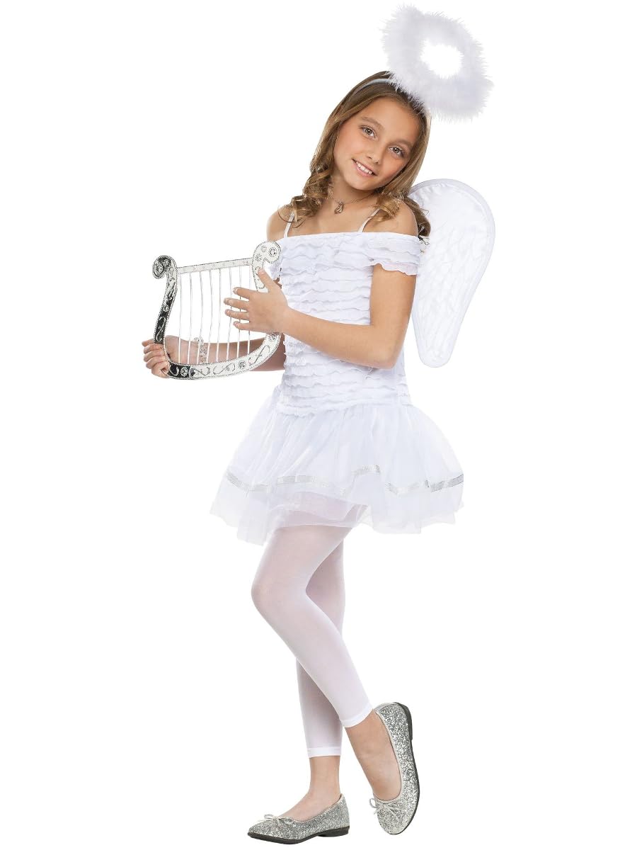 Amazon.com: Fun World Little Angel Girl's Costume, Small