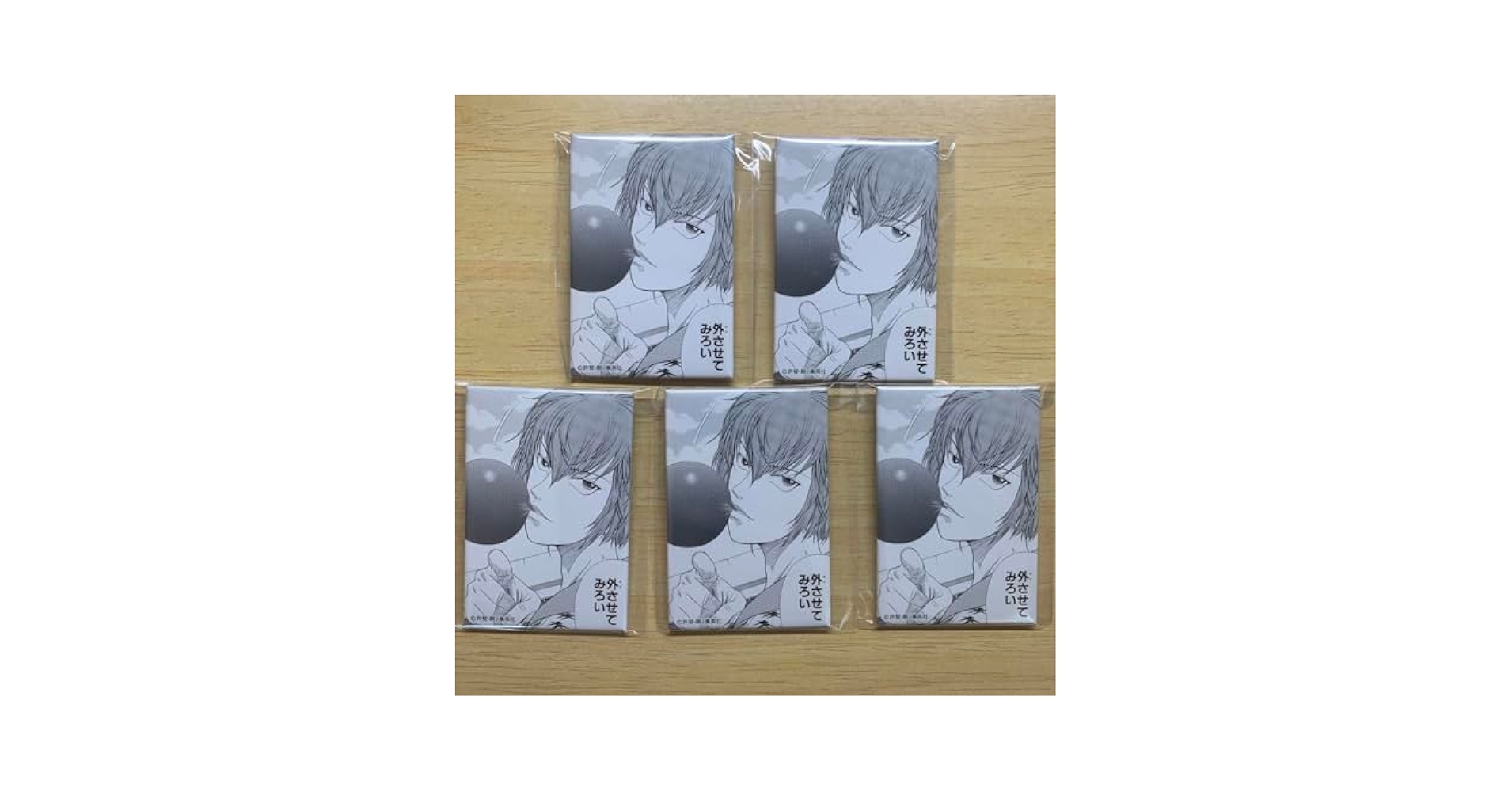 テニスの王子様 デコレクション缶バッジ 丸井ブン太 5個セット