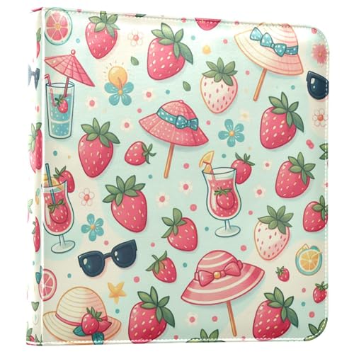 Álbum de Fotos Self Adhesive DIY Scrapbook Album FLildon Piel PU 3 Anillos 40 Páginas 11.8x11.2 pulgadas miniatura 1