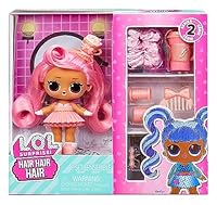 L.O.L. SURPRISE! Hair Hair Hair Dolls, Series 2 – UNbox 10 Surprises Including a Collectible Doll with Real Hair, for Girls Ages 4+