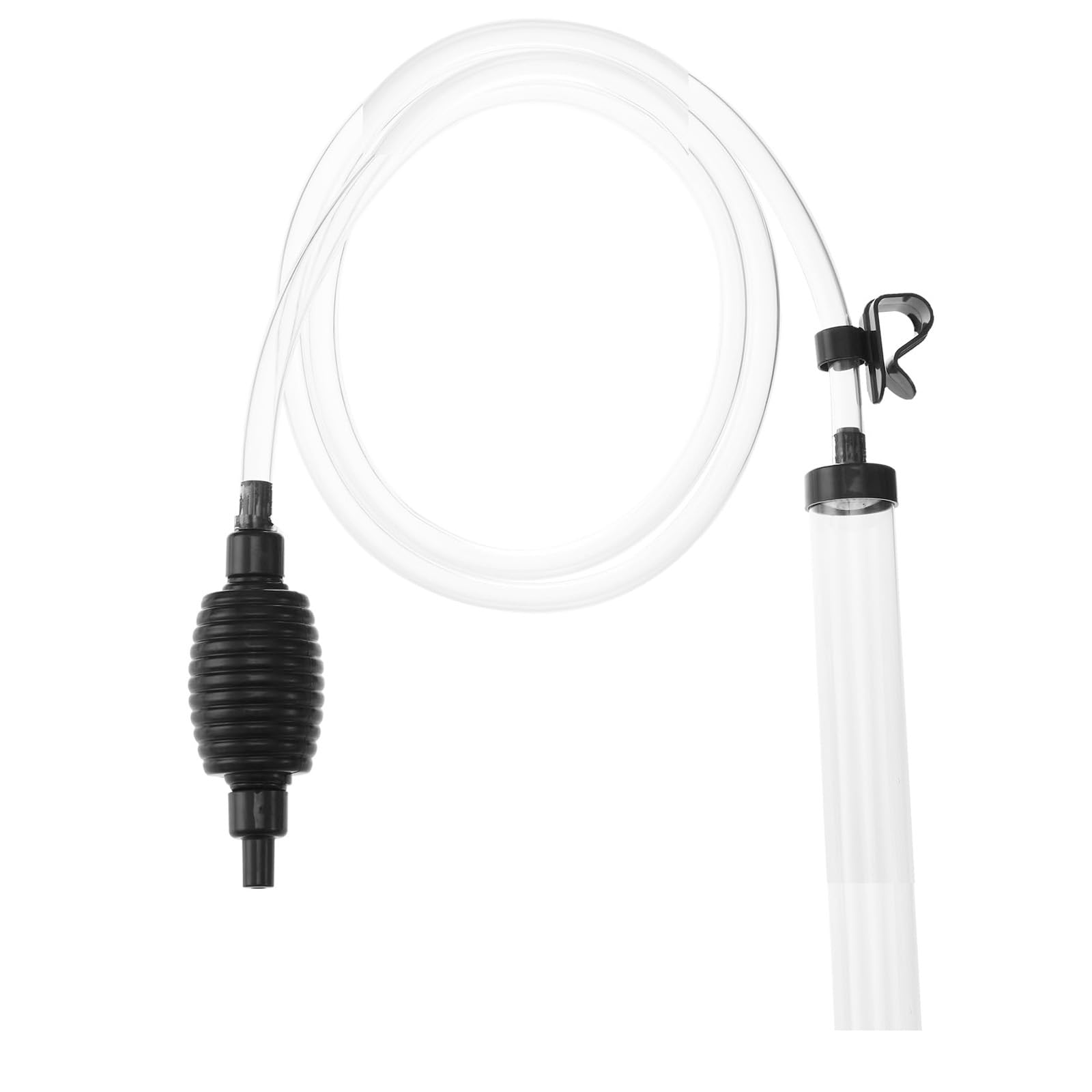 Seltome 7ft-L Aquarium Siphon Vaccum Cleaner Fish Tank Water Changer for Cleaning Gravel & Sand