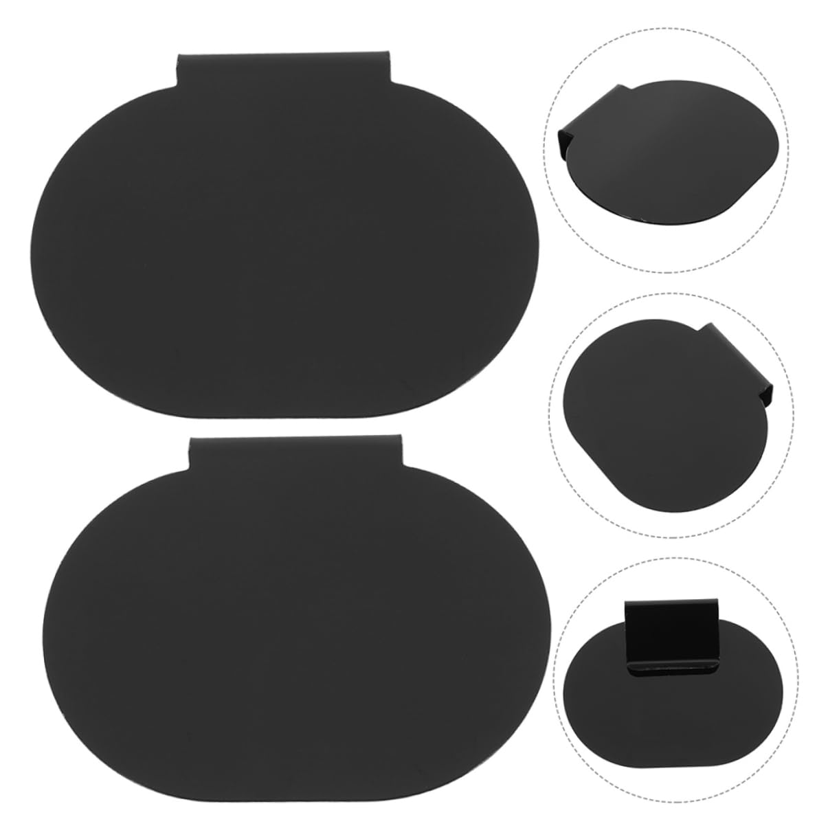 DOITOOL 4 Sätze Abnehmbare Preisschildhalter Für Wiederbeschreibbare Clips Für Küchen Und Lagerboxen Für Supermärkte Und Einzelhandel 12 Stück * 4