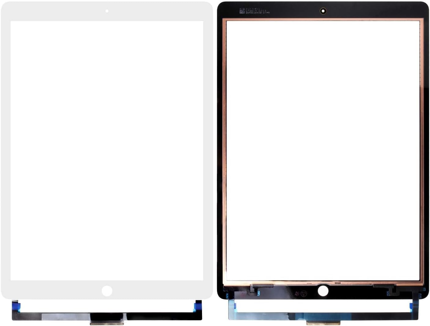Screen for iPad Pro 12.9 2 2nd Gen 2017 Screen Replacement for iPad Pro 12.9 2nd Gen Tablet Touch Screen A1670,A1671 Touch Digitizer Repair Parts(Black No LCD (White)