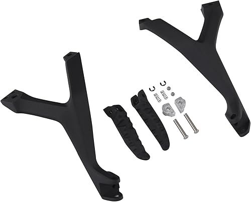 Miniatura 2 de TCT-MOTORPARTS Pasajero negro pie clavijas reposapiés soporte apto para Ducati 899 959 1199 1299 Panigale