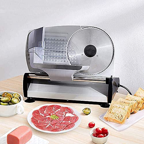 FCPLLTR Elektrische Fleischschneider, Haushalt Multifunktionales Rindfleisch-Lammscheibe, Desktop-Fleisch… – Bild 3