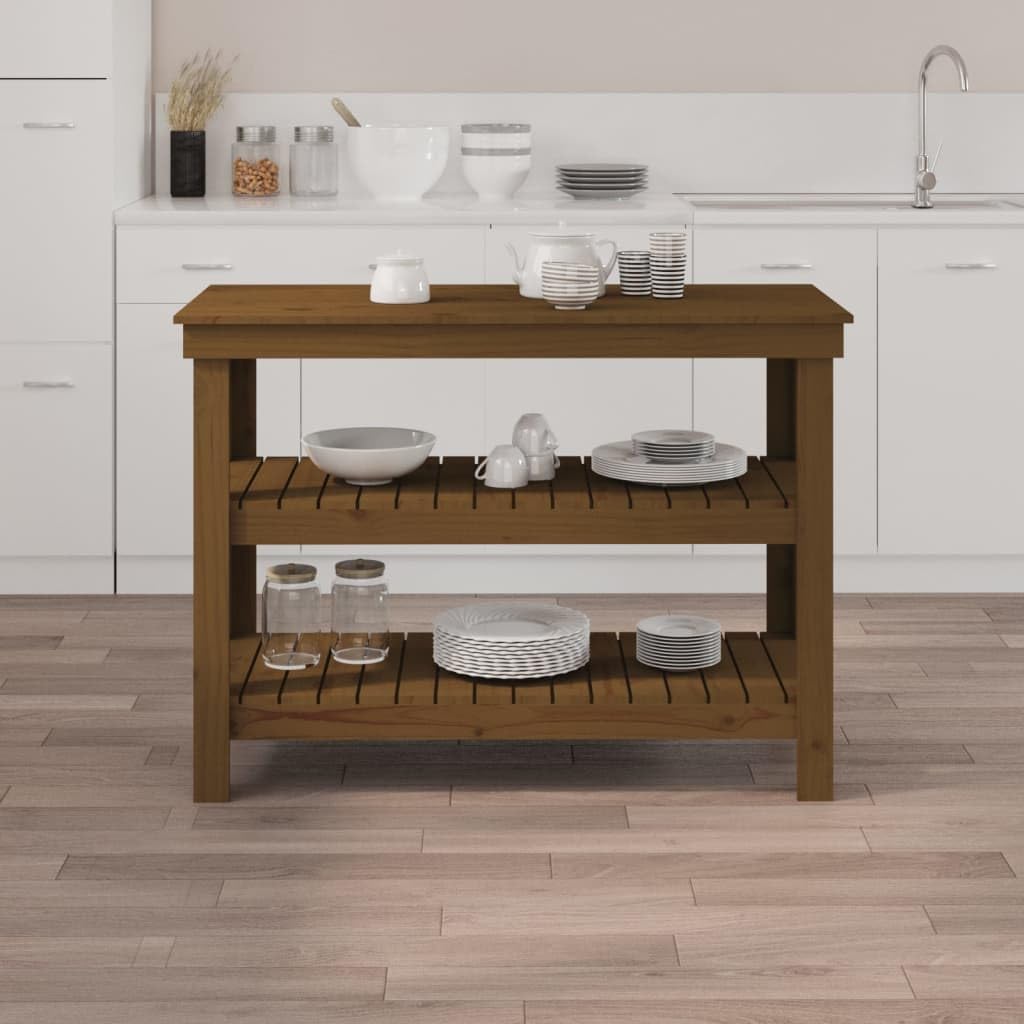 VidaXL Banco Da Lavoro In Legno Massello Di Rovere 100x60x81.5 Cm - Telaio Metallico, Piano Spesso 2.5 Cm, Per Fai-da-te E Riparazioni