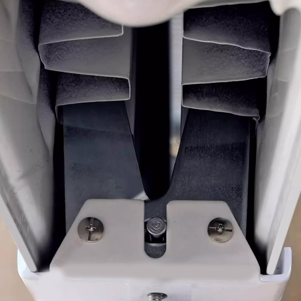 Kit de patas de radiador de acero ajustables, soportes de soporte de montaje en suelo para radiadores, patas blancas y plateadas, perfectas para sistemas de calefacción del hogar, fácil instalación