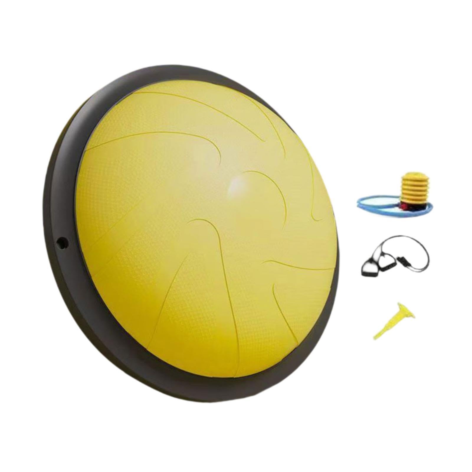 predolo Demi-Ballon d'exercice, Ballon de, Coussin de Pilates, Planche d'équilibre Gonflable pour la Maison, Le Travail, Le Fitness, la