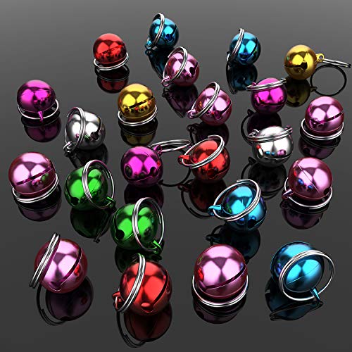 Outus 24 Sets Of Cat Bells For Cat And Dog Collar Loud Pendant Pet Cat And Dog Bell Pet Pendant Accessories  thumb #1