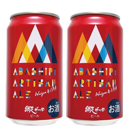 �k�C���ԑ��r�[���ԑ� ABASHIRI Artisan Ale�A���`�U���G�[�� �� 350ml × 2�P�[�X / 48�{