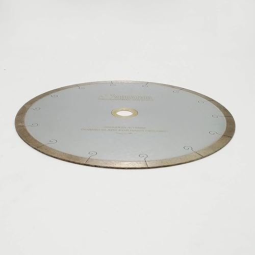 Miniatura 3 de SHDIATOOL Hojas de sierra de azulejos húmedos de 10 pulgadas para cortar mármol de porcelana de cerámica, paquete de 2