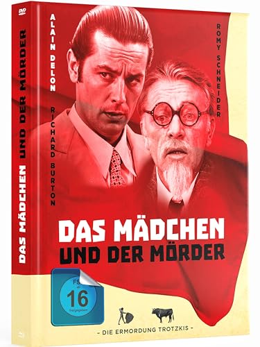 Das Mädchen und der Mörder – Die Ermordung Trotzkis (Psycho-Kult mit Delon, Schneider & Burton) Remastered – Mediabook Edition - Mehr Infos/Bestellen
