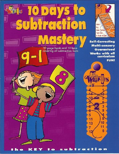 10 Days to Subtraction Mastery Student Workbook with 32 Pages