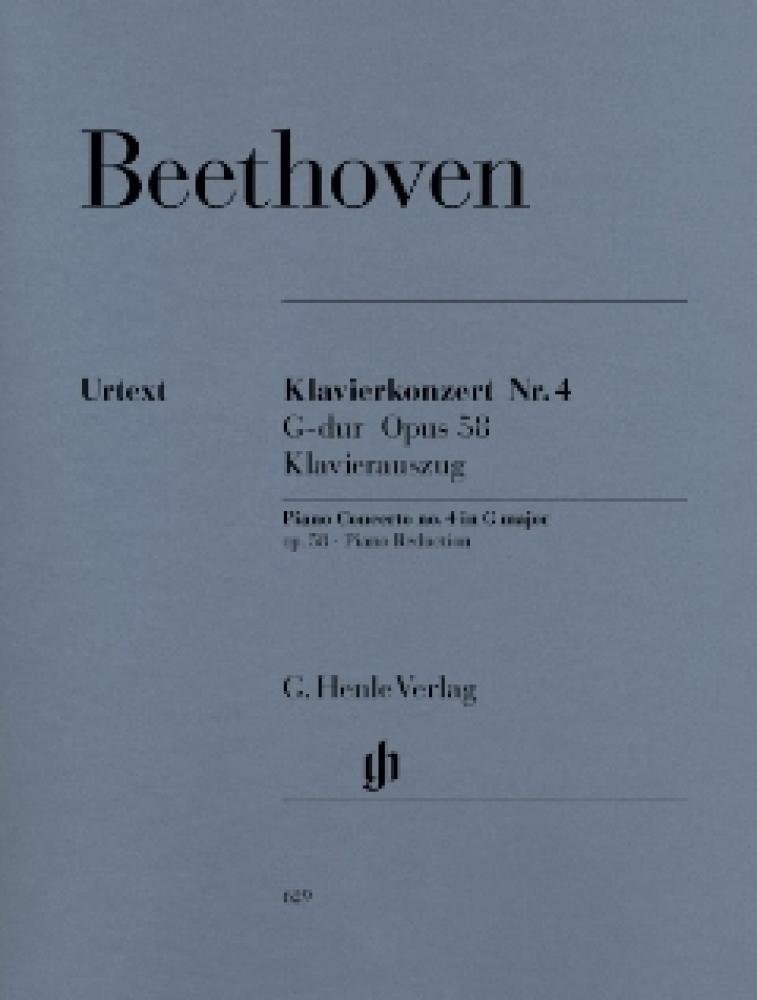 Concerto for Piano and Orchestra no.4 G major op.58 - piano and orchestra - piano reduction for 2 pianos - (HN 629): Instrumentation: 2 Pianos, 4-hands, Piano Concertos