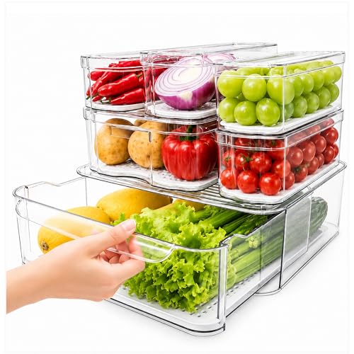 SMRCAD Refrigerator Organizers and Storage,...
