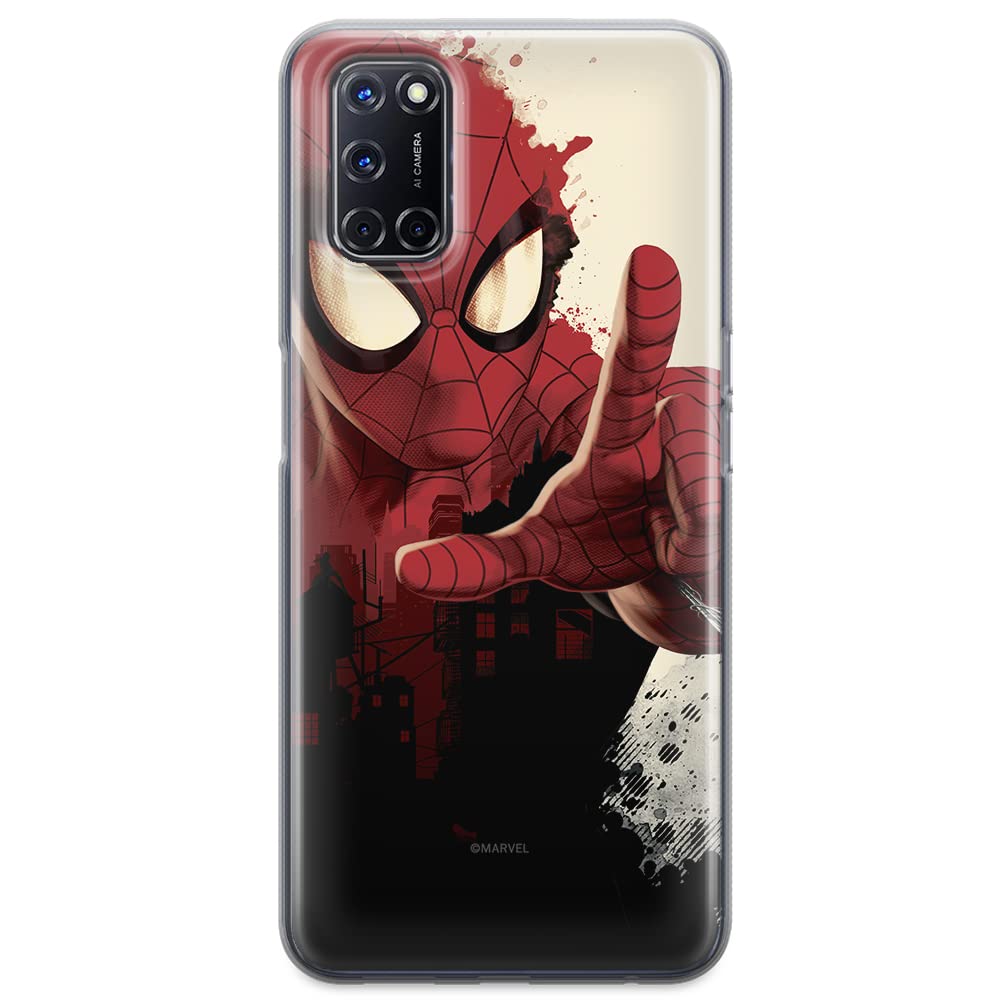 ERT GROUP custodia per cellulare per Oppo A92/ A72/ A52 originale e con licenza ufficiale Marvel, modello Spider Man 006 adattato in modo ottimale alla forma dello smartphone, custodia in TPU