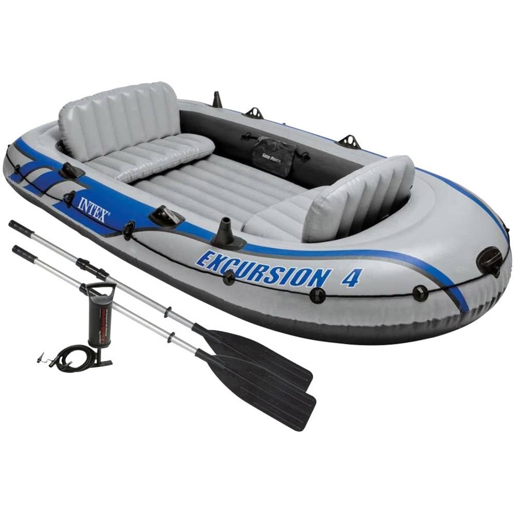 Intex Excursion 4 Set Schlauchboot + Paddel 68324NP
