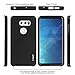 J&D Case Compatible for LG V35, LG V35 ThinQ/LG V30S/LG V30S ThinQ/LG V30/LG V30 Plus, Heavy Duty Dual Layer Hybrid Shock Proof Protective Rugged Bumper Case, Black