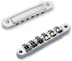 Ponte Cavalete Cromada para Guitarra Les Paul - DOLPHIN 1389