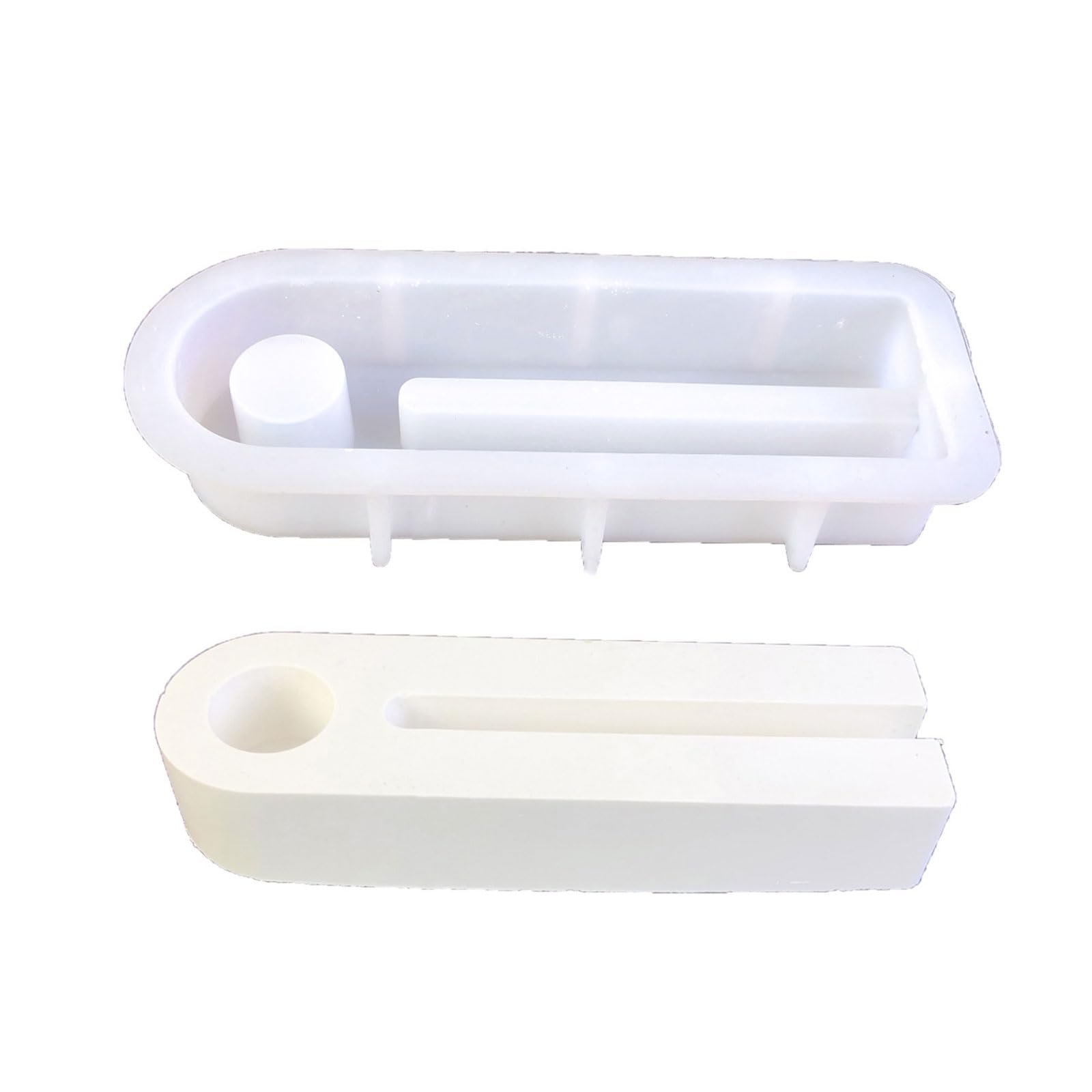 HZBB Shape Holder Mold Candlestick Mold for Making Holder Home Decor Gypsum Ornament, Epoxy Resin Casting Silicone