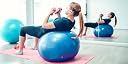 BRUSHFINCH Gym Ball - 65 cm Exercise Ball with Pump, Pregnancy, Birthing Ball for Yoga, Pilates, Fitness, Labour, Round Shape - Multi. gallery image