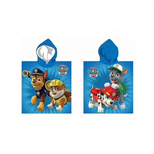 Accapatoio poncho paw patrol