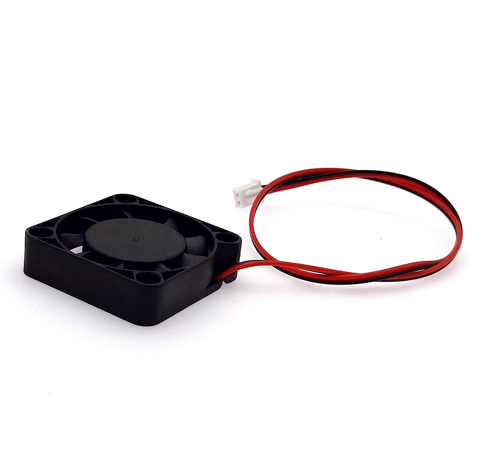 JZK 2PCS 40x40x10 mm DC 5V mini ventola di raffreddamento 40mm con connettore a 2 pin, 5300 rpm, 0.06A, ventola DC brushless 4cm per scheda di sviluppo, scheda grafica, ventola per stampante 3D