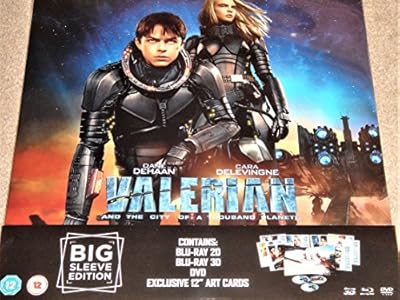 Cheap Valerian And The City Of A Thousand Planets 3d Big Sleeve Edition Includes 2d Blu Ray Dvd Art Cards Price Comparison For Valerian And The City