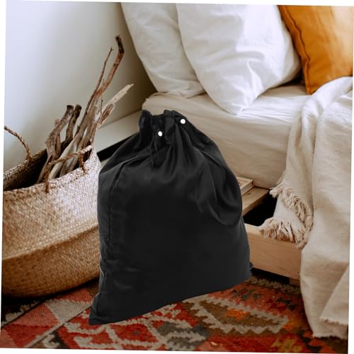 Bolsa reutilizable para almacenamiento de pañales negra miniatura 7