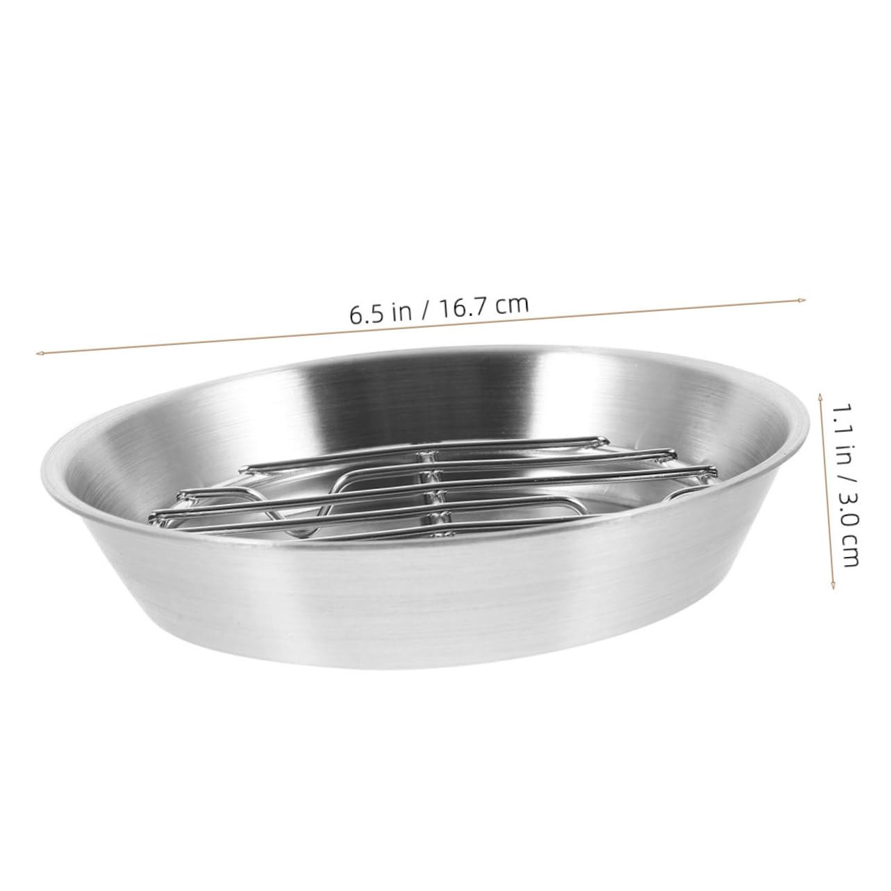 FUNOMOCYA Heavy Duty Toaster Oven Tray with Stainless Steel Cooling Rack Nonstick Half Sheet Pan for Roasting Meats Fish Vegetables Oil Draining Design Versatile Bakeware for Home Cooking