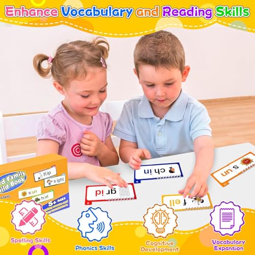 Image of 30 Browse Books for Reading and Nursery Rhyme, Phonetics Flash Cards, Browse Book Kit for Kids, Educational Card Game for Words Viewed, Interactive Learning (A, One Size)