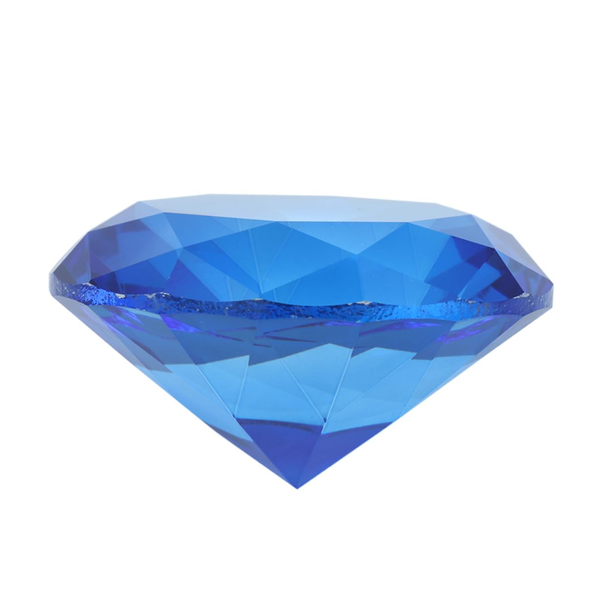 Diseño único en cristales de diamante azul para centros de mesa 8