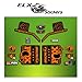 Pegatinas HORQUILLA FORK FACTORY FOX 40 2016 ELX19 STICKERS AUFKLEBER AUTOCOLLANT ADESIVI BICICLETA CYCLE MTB BIKE NARANJA / ORANGE