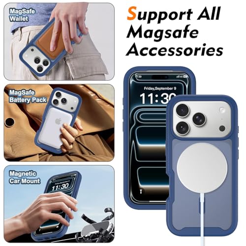 Coque antichoc iPhone 17 Pro MagSafe pour éviter les bris d'écran