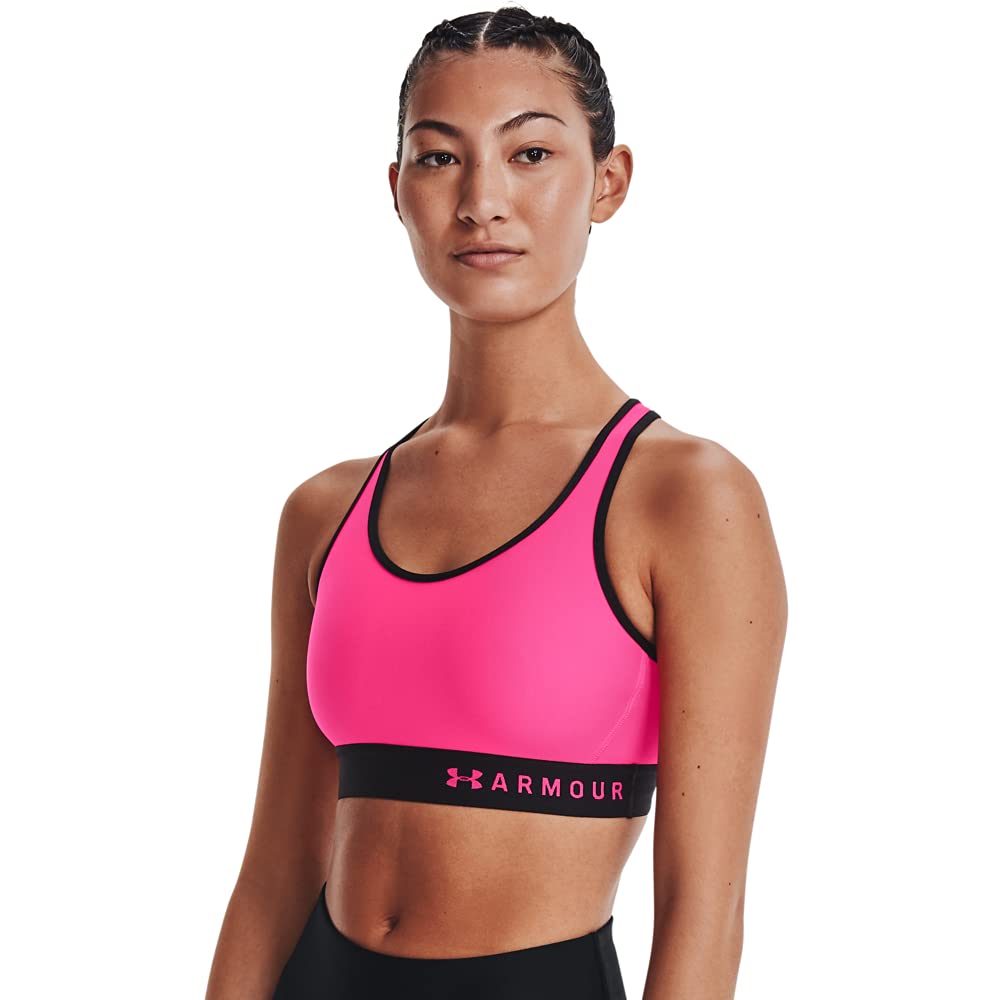 Under Armour Women's Armour Mid Keyhole BRA (pack of 1)