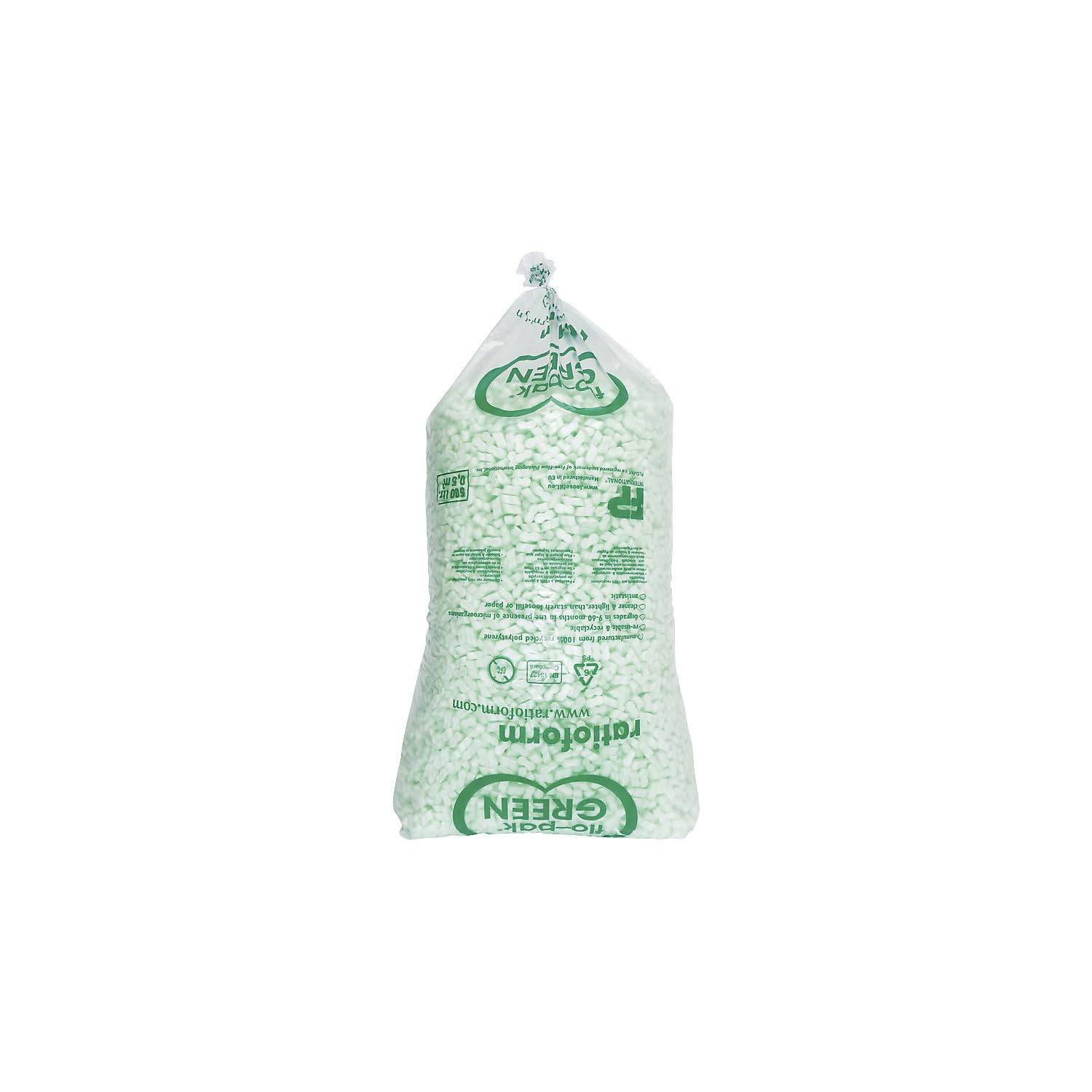 kaiserkraft | Verpackungschips flo-pak® | Inhalt 500 l | grün