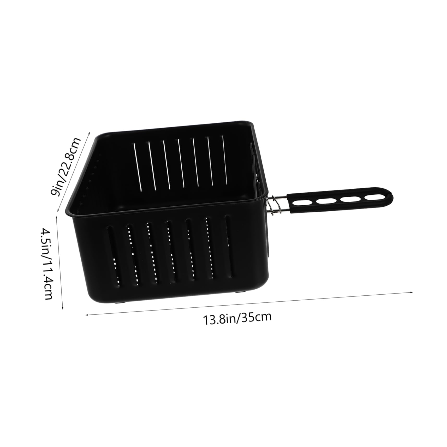 ifundom Practical Electric Fryer Basket Smooth Surface Easy Clean and Safe for Snacks