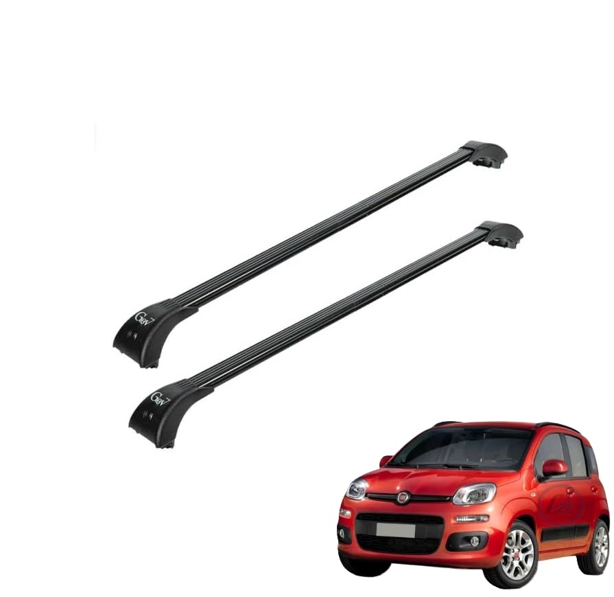 BARRE PORTATUTTO PORTABAGAGLI GEV PREMONTATE PER PANDA 3 SERIE dal 2012 (312)