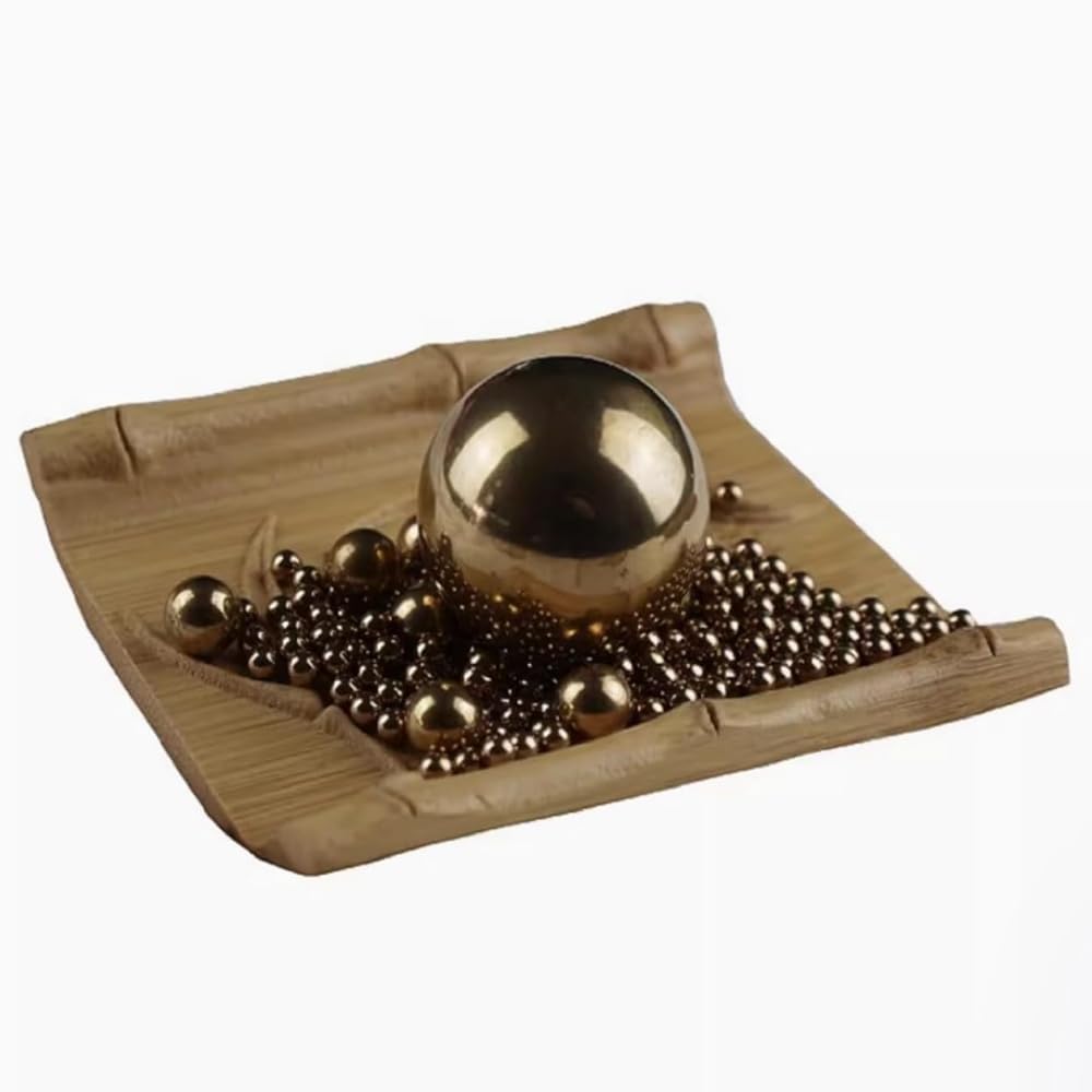 1 boule en laiton poli massif H62 de 20 à 60 mm, pour bricolage, modélisme, plomberie et décoration (40 mm)
