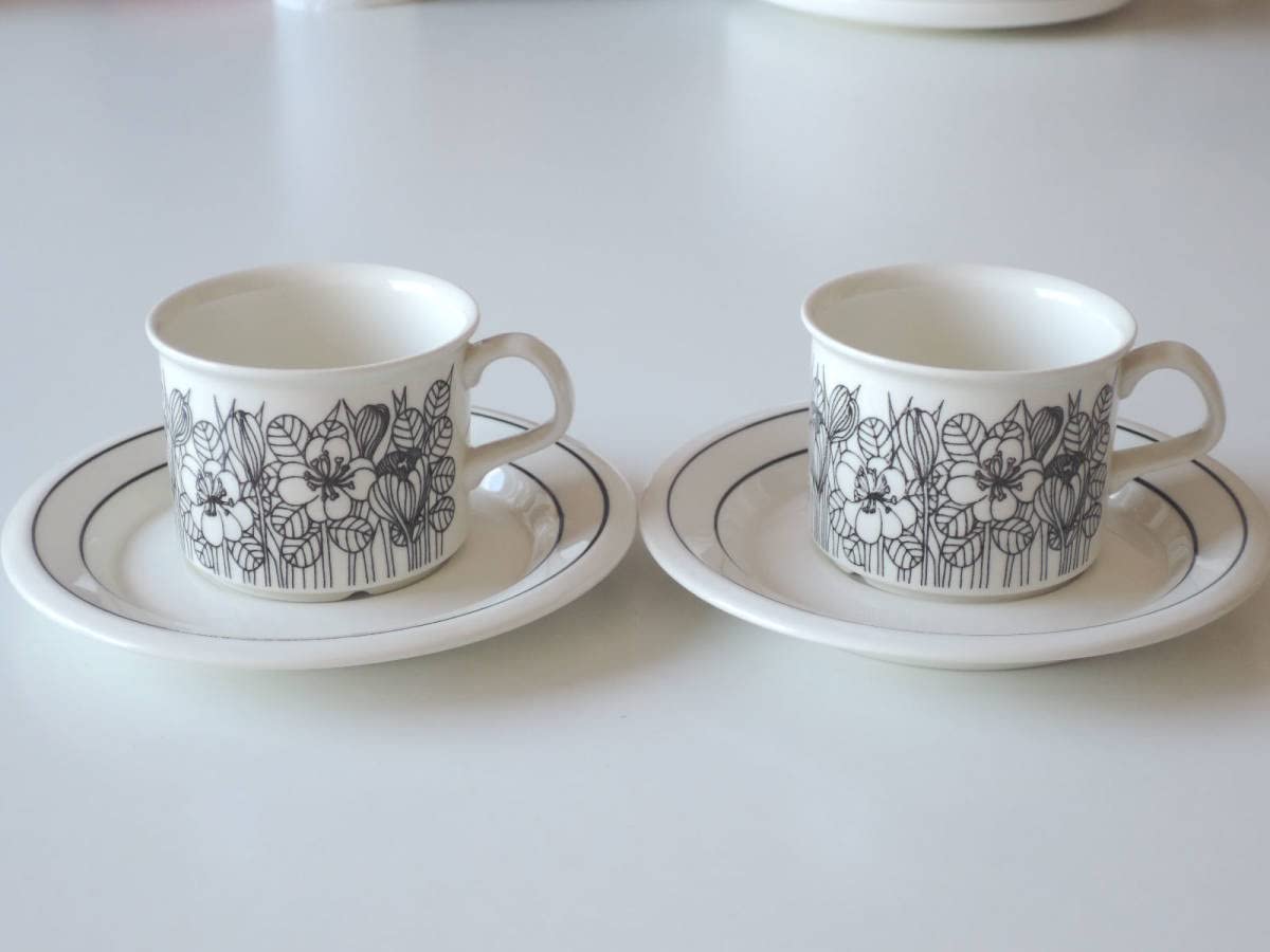 Amazon | 非常に良いコンディション。コーヒーカップ 2客 C&S 