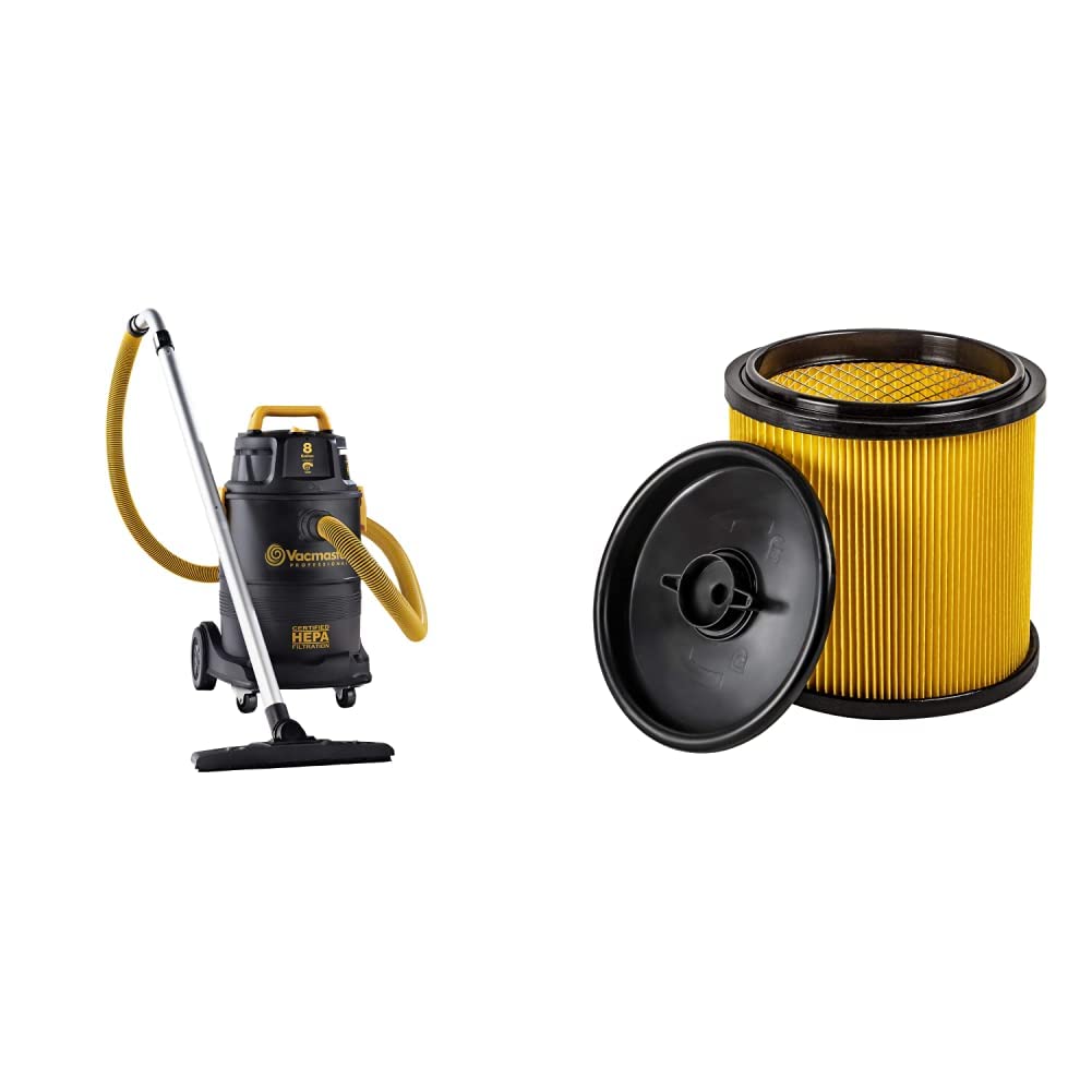 Buy Vacmaster Pro 8 Gallon Certified Hepa Filtration Wet/Dry Vac and