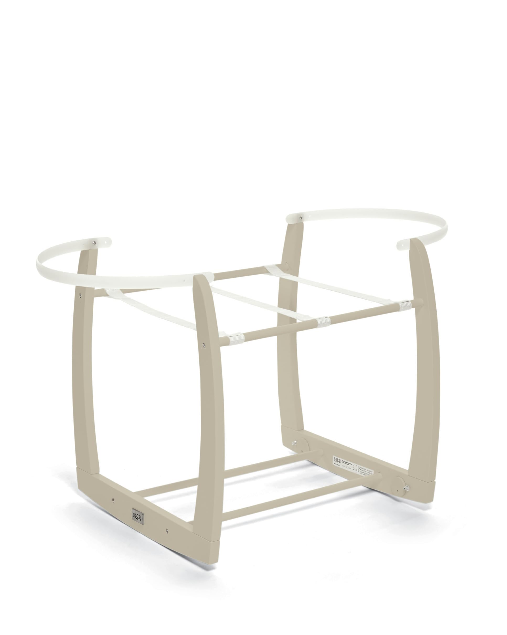 Mamas & Papas Moses Basket Rocking Stand Cashmere, Grey