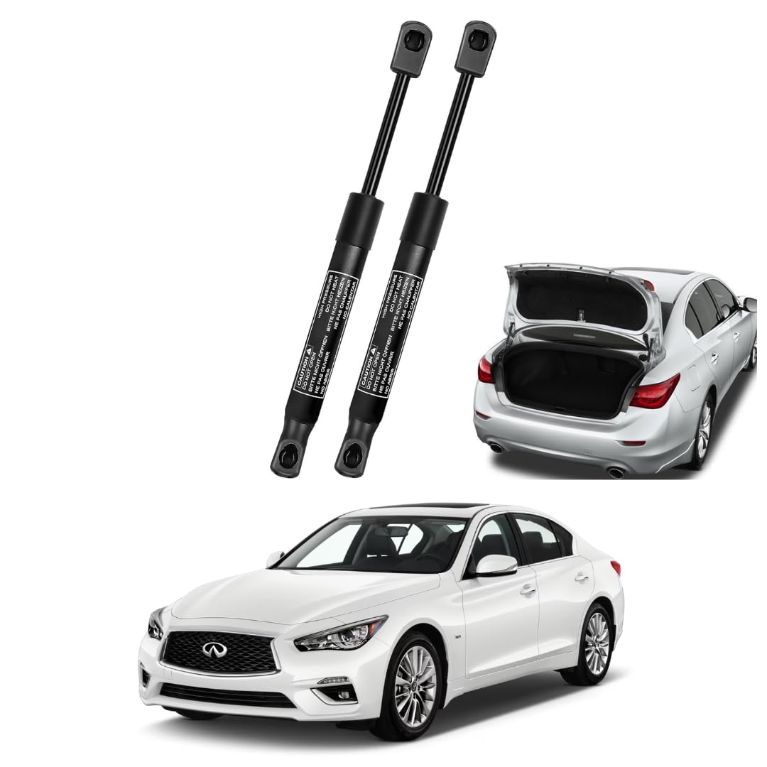 Rear Tailgate Lift Supports Struts Compatible with Infiniti Q50 2014-2023 2-PC - Replace OEM#: 84430-4GA2A