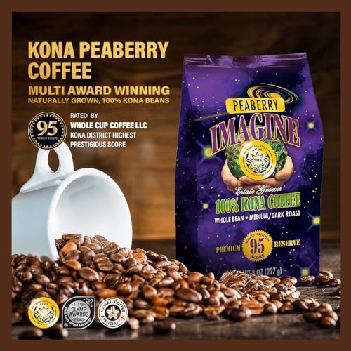 Imagine Kona Peaberry Rare Beans