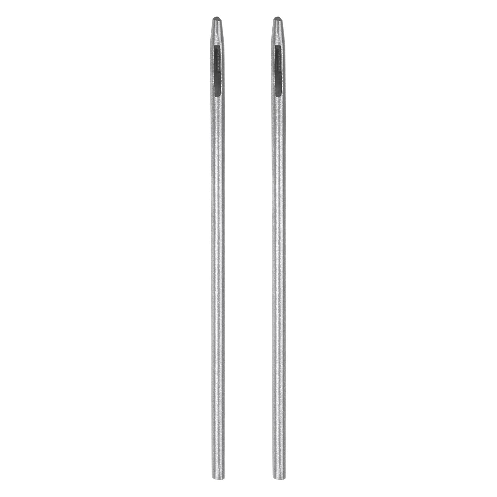 QUARKZMAN 2Pcs Punzón Hueco para Cuero de 1mm Herramienta de Perforación Redonda para Cinturón de Acero al Carbono Punzón Individual para Cortar Cuero Artesanal de Papel